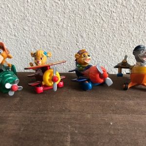 Tailspin Airplane Happy Meal Toys 1990